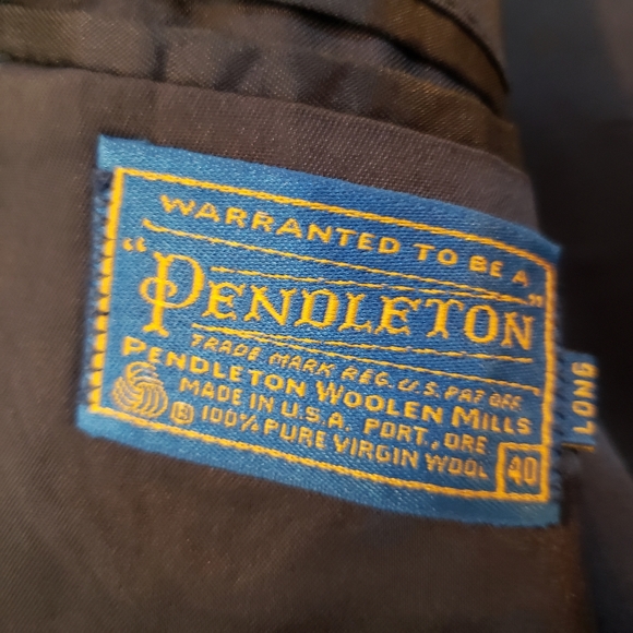 Vintage Pendleton Wool Blazer Jacket - Picture 10 of 11